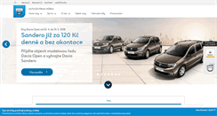 Desktop Screenshot of dacia.autocentrumhurka.cz